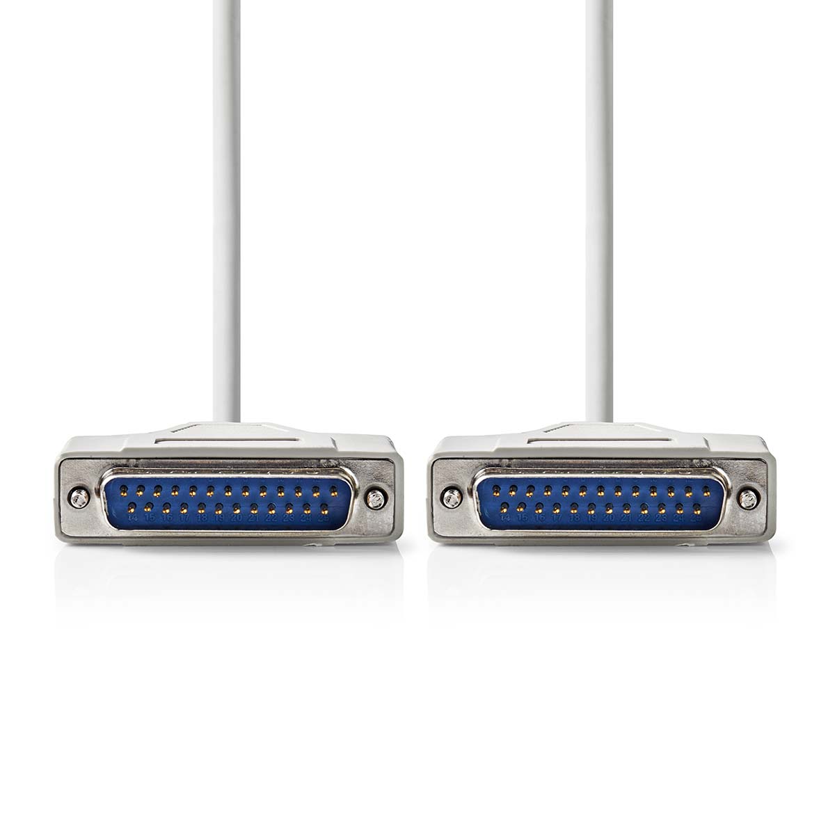 CCGP52200IV20.jpg Printer Cable D-Sub 25-pin Male - Centronics 36-pin Male 2m Ivory - Image 1
