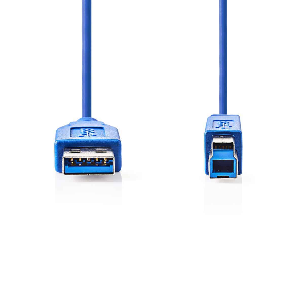 CCGP61100BU20.jpg USB 3.0 Cable A Male - B Male 2m Blue - Image 1