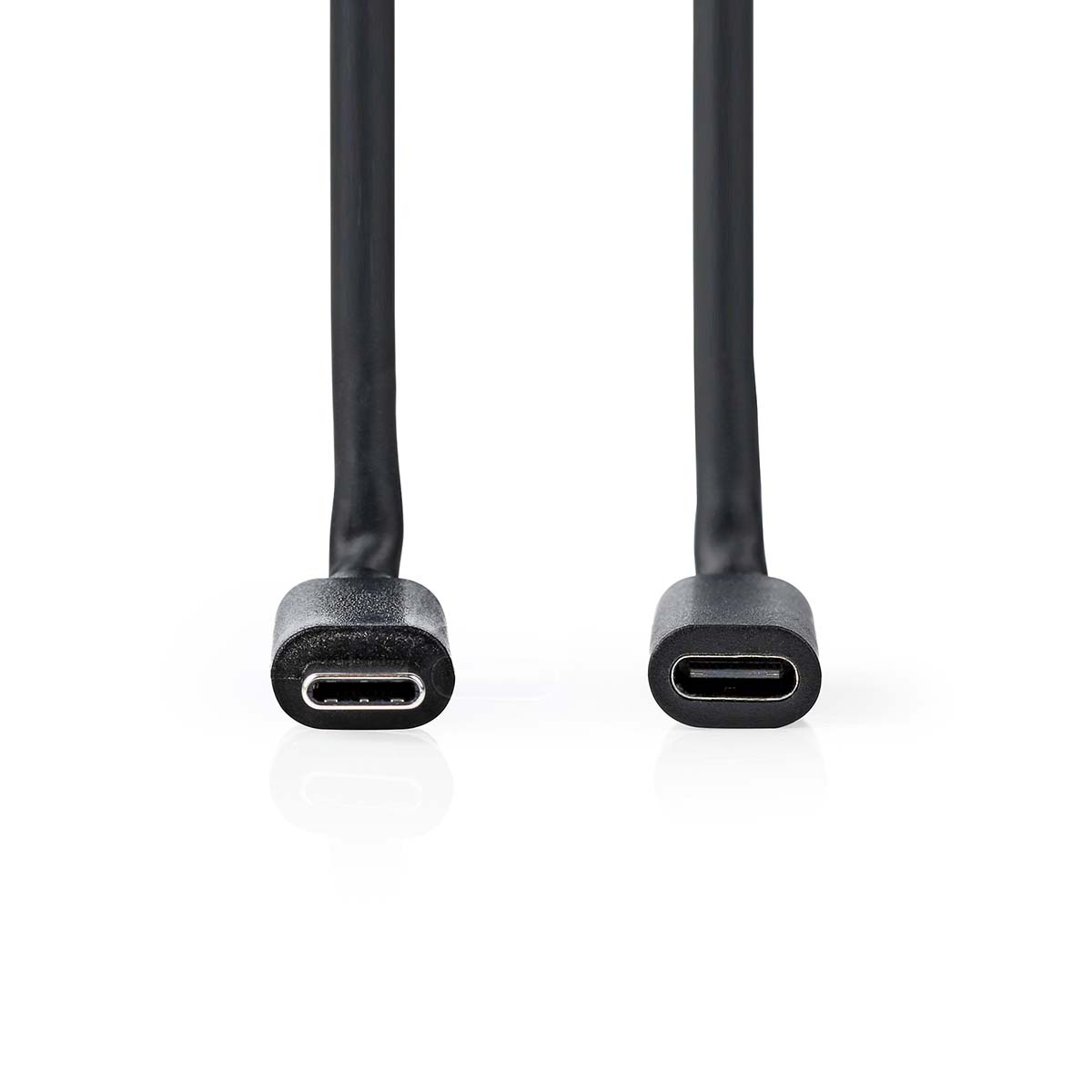 CCGP64010BK20.jpg USB Cable USB 3.2 Gen 1 USB-C Male USB-C Female 5 Gbps Nickel Plated 2m Roun - Image 1