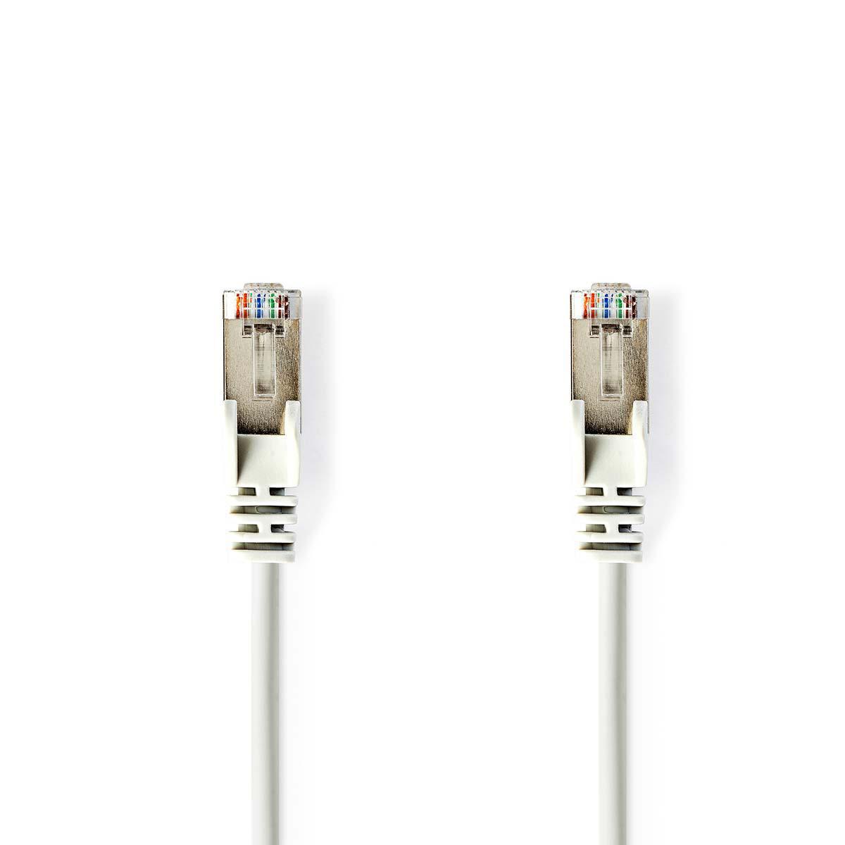 CCGP85227WT50.jpg CAT6 SF/UTP Network Cable RJ45 M - RJ45 M 5.0 m White - Image 1