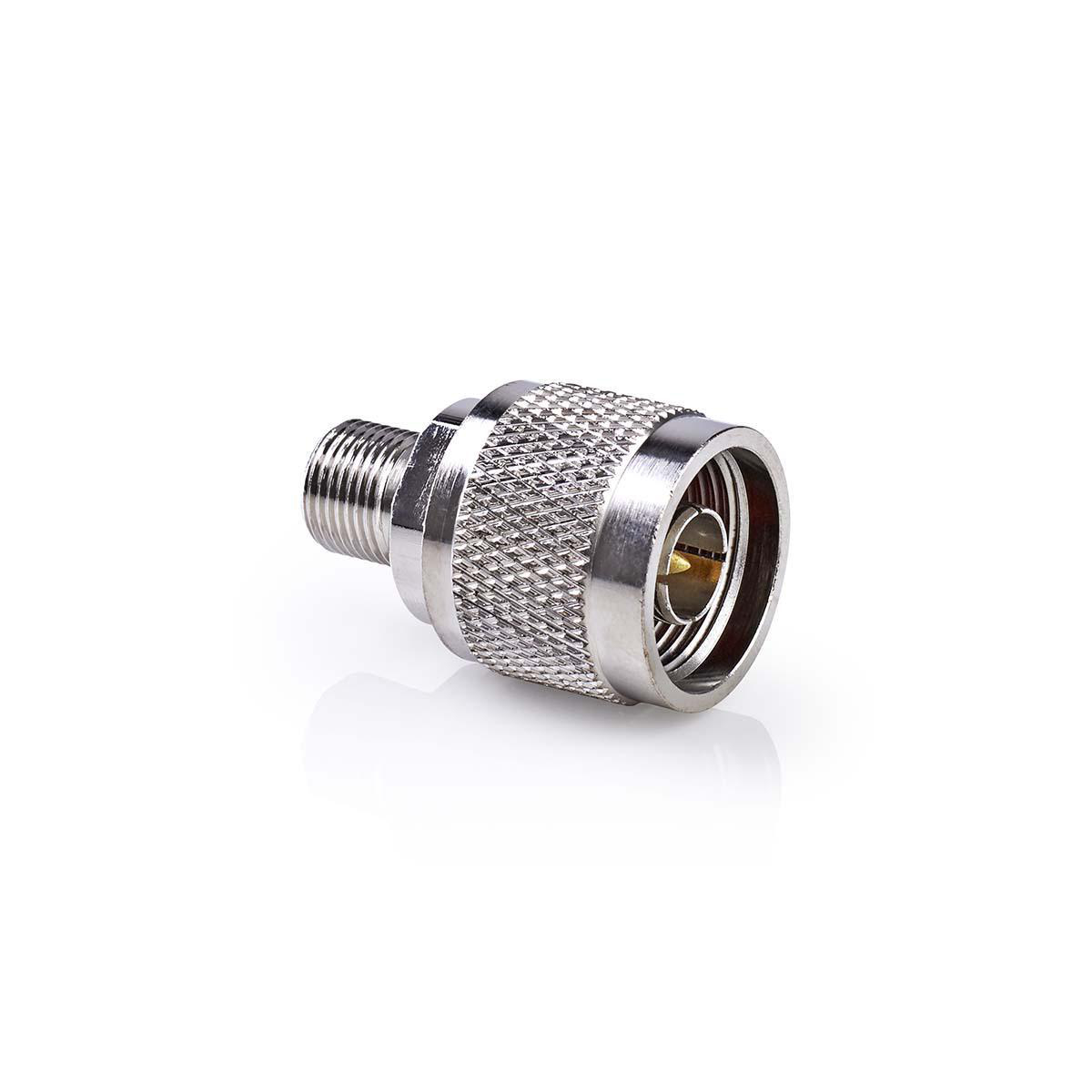 CSGP42941MEX2.jpg Satellite Antenna Adapter N Male - F Female Metal x2pcs - Image 1