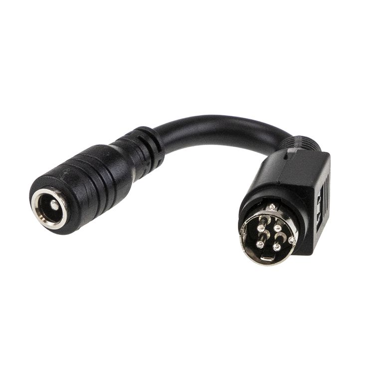 DCPLUG-P1J-R7B.jpg 4PIN DIN TO DC POWER ADAPTOR - Image 1