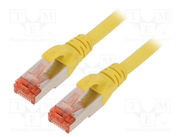 DK-1644-050-Y.jpg S-FTP PATCH CABLE 5M CAT6 YELLOW - Image 1
