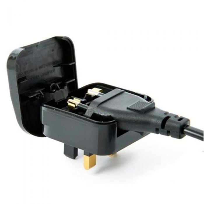 EA1315.jpg EURO 2PIN- TO BS PLUG ADAPTOR BL/WH - Image 1