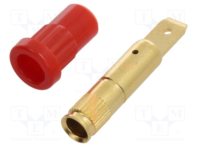 EB4-22X2.jpg BANANA SOCKET 4MM 25A GOLD-PLATED X2P - Image 1