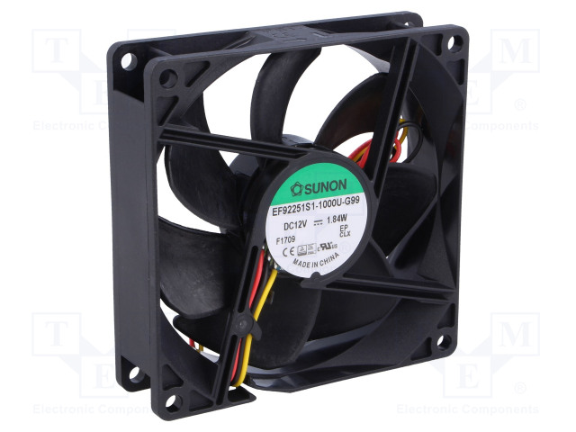 EF92251S1-G99.jpg FAN 12DC 92X92X25mm 1.84W - Image 1