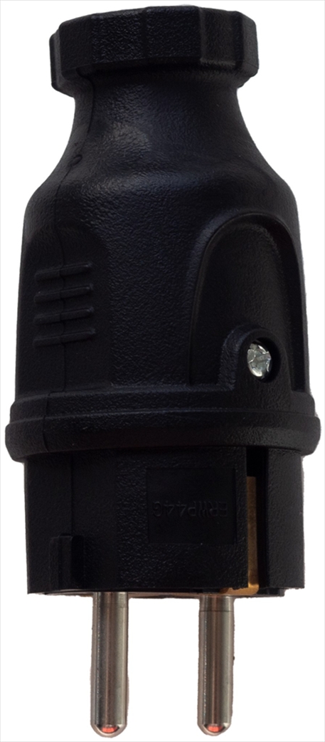 ERWP44GP.jpg Entac ERWP44GP Rewireable Schuko Plug, 16 A, 250 V, 3680 W - Image 1