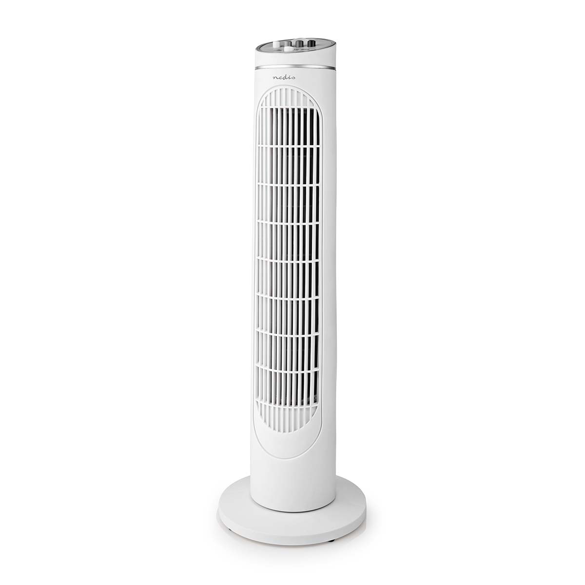 FNTR14CWT40.jpg Tower Fan 3-Speed Oscillation 45 W Shut-off timer White - Image 1