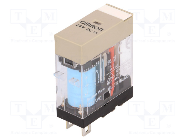 G2R-1-S-24DC.jpg 24VDC 10A relay electromagnetic - Image 1
