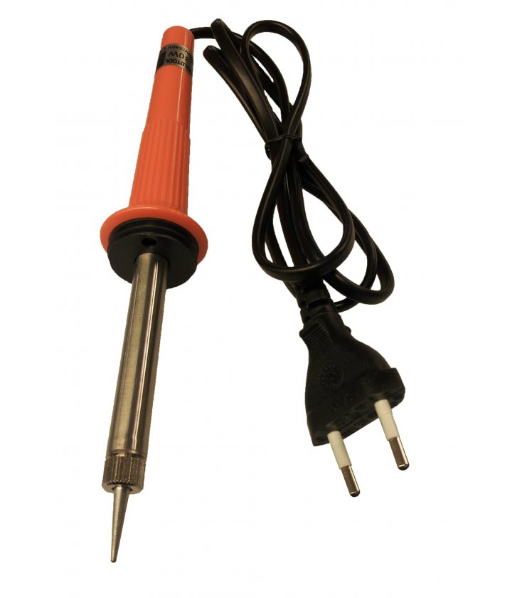 GDS-40B.jpg SOLDERING IRON 40W WITH DURABLE TIP GOLDTOOL - Image 1