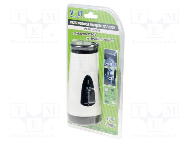 IPS300-12V.jpg DC-AC 12V-230VAC 150W AUTO CONVERTER - Image 1