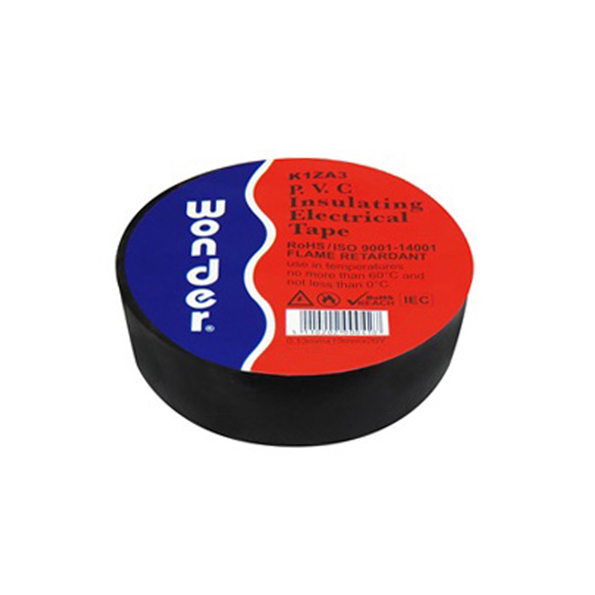 K1ZA3-BLACK.jpg PVC INSULATION ELECTRIC TAPE - Image 1
