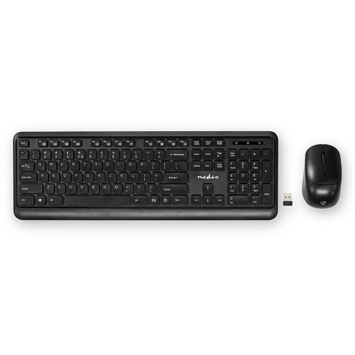 KBMCW100BKUS.jpg Mouse and Keyboard Set Wireless US Layout - Image 1