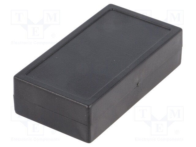 KM-57.jpg Abs plastic box 34.5x63.5x16mm black - Image 1