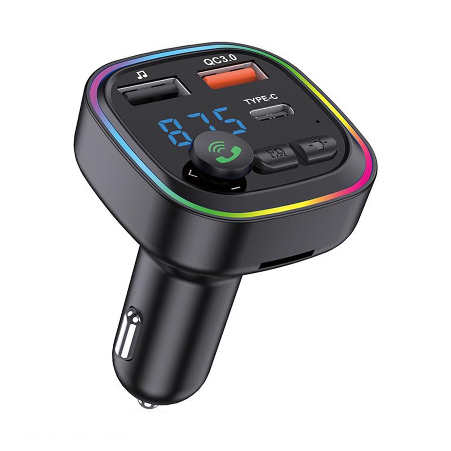 KSC-1065.jpg CAR BT FM TRANSMITTER 40W FAST CHARGING - Image 1