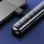 Kakusiga KSC-1488 Wireless Presentation Remote with Laser Pointer, 2.4 GHz - Image 2