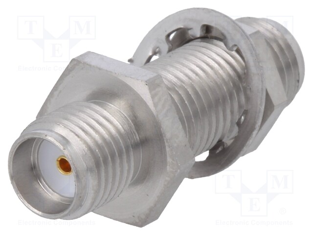 MX-73251-0361.jpg SMA FEM-FEM COUPLER 50 OHMS TEFLON - Image 1