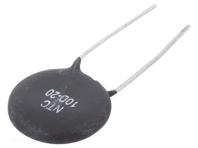 NTCS-21-10-6.jpg 10R NTC Thermistor THT 21.5mm -55÷200°C - Image 1