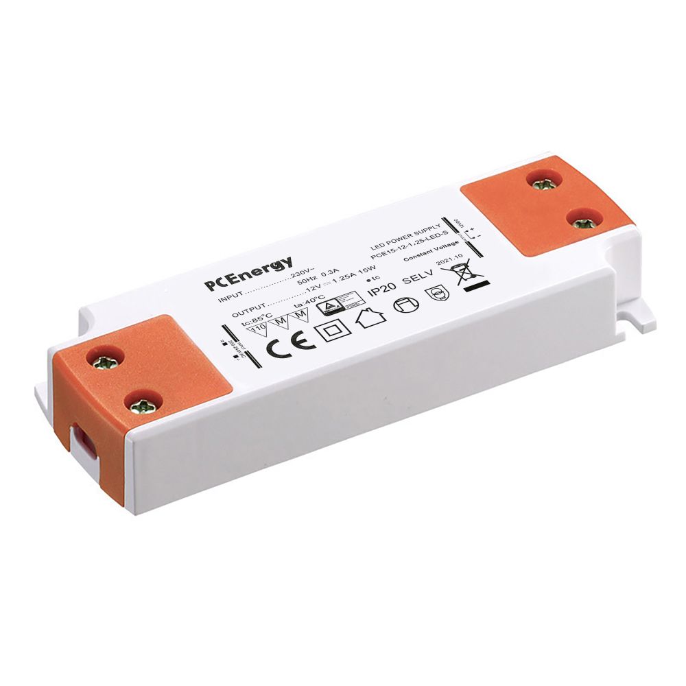 PCE15-12-1.25-LED-3.jpg LED 12VDC 1.25A 15W POWER SLIM - Image 1