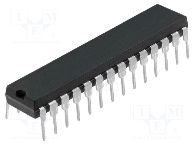 PIC16F73-I-SP.jpg PIC16F73-I-SP Memory: 7kB PIC microcontroller - Image 1