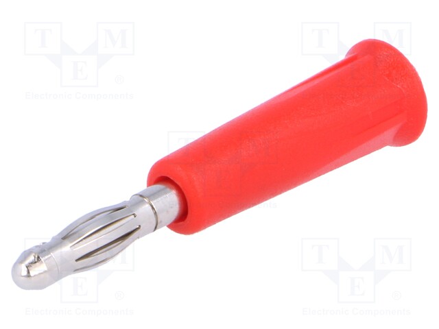 PJ1010-RX2P.jpg BANANA PLUG 4mm 24A 60VDC X2P RED - Image 1