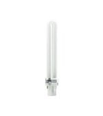 G23 2-Pin Compact Fluorescent Lamp, 9 W, 580 lm, 4000 K Neutral White