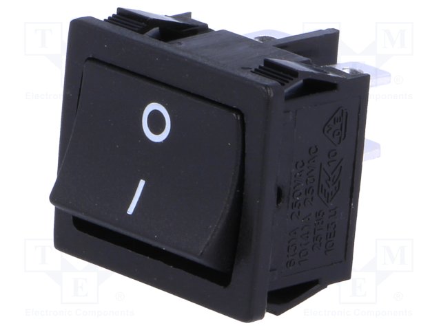RS1333ABB2.jpg Off-On 6A/250VAC Rocker Switch - Image 1