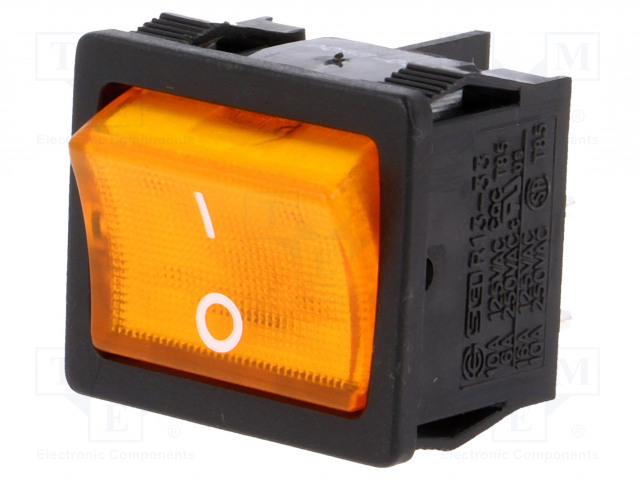 RS1333BBY2N2.jpg OFF-ON 6A/250VAC rocker switch orange - Image 1