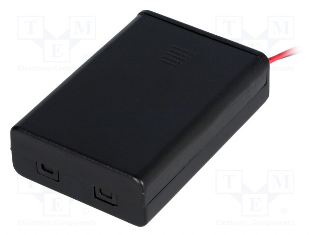 SBH-431A.jpg Battery Holder AAA,R3 Batt.no: 3 with cable 150mm - Image 1
