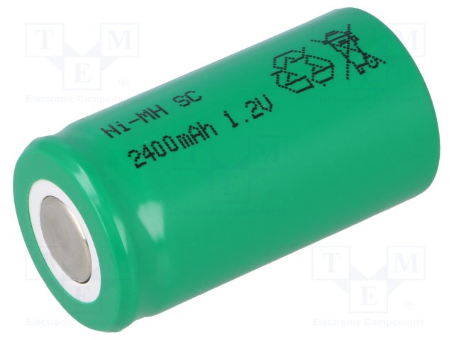 SC2400.jpg Ni-MH 1.2V 2400mAh RE-BATTERY - Image 1