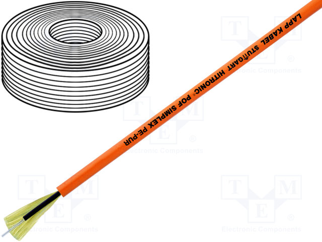 SIMPLEX-PE-PURX1M.jpg Polimer optical fiber wire HITRONIC 5.5mm x1m - Image 1