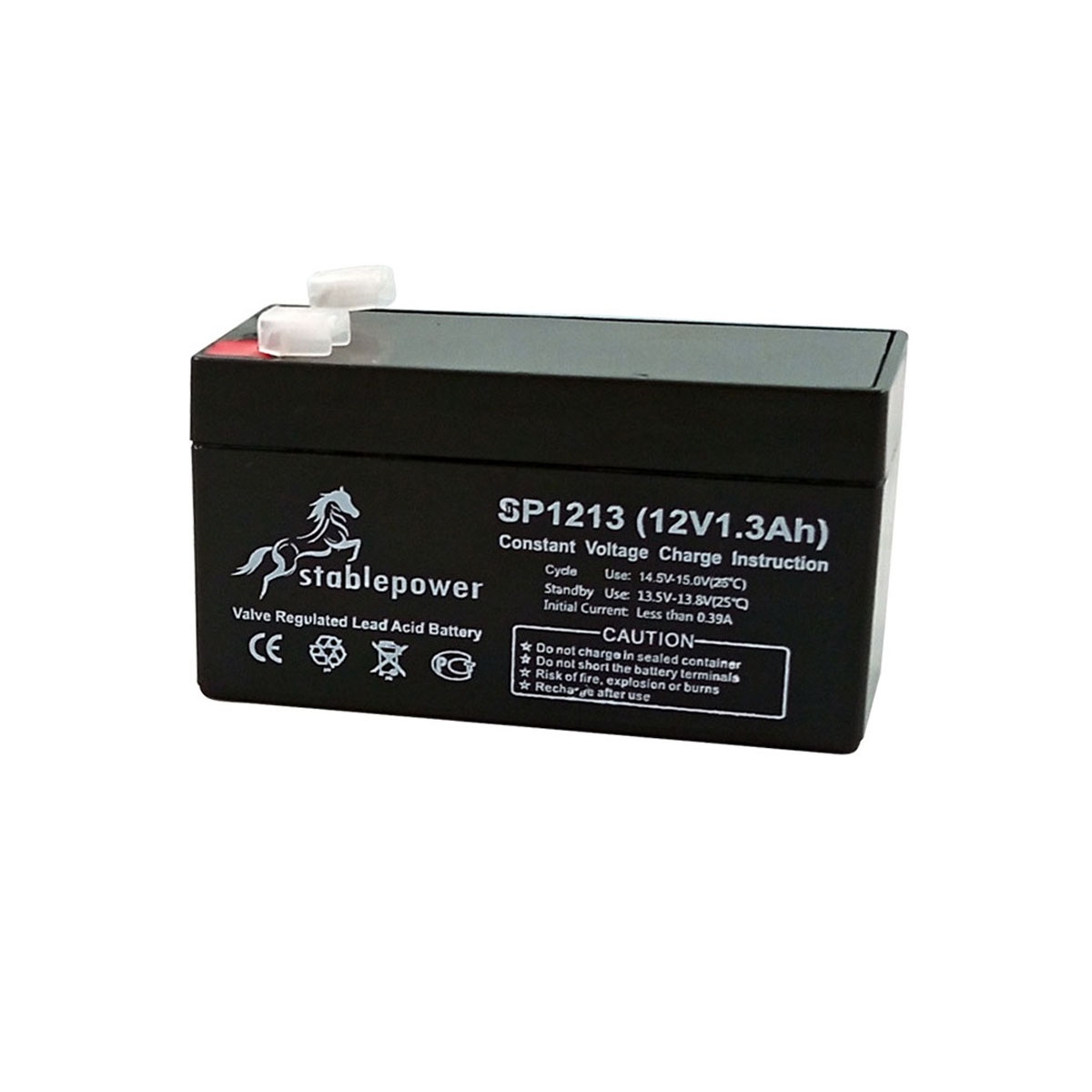 SP1213.jpg 12V 1.3A Lead acid battery - Image 1