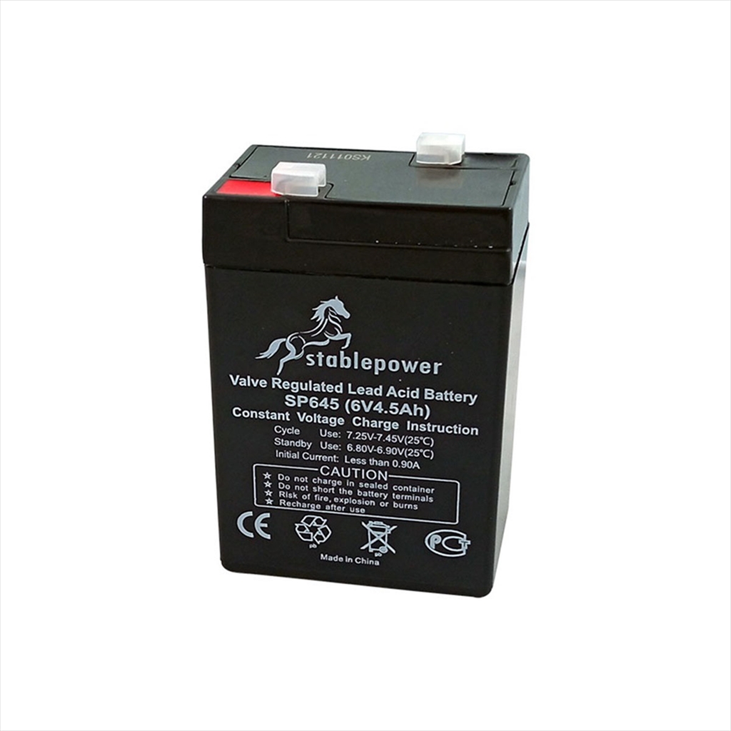 SP645.jpg 6V 4.5AH LEAD-ACID RE-BATTERY - Image 1