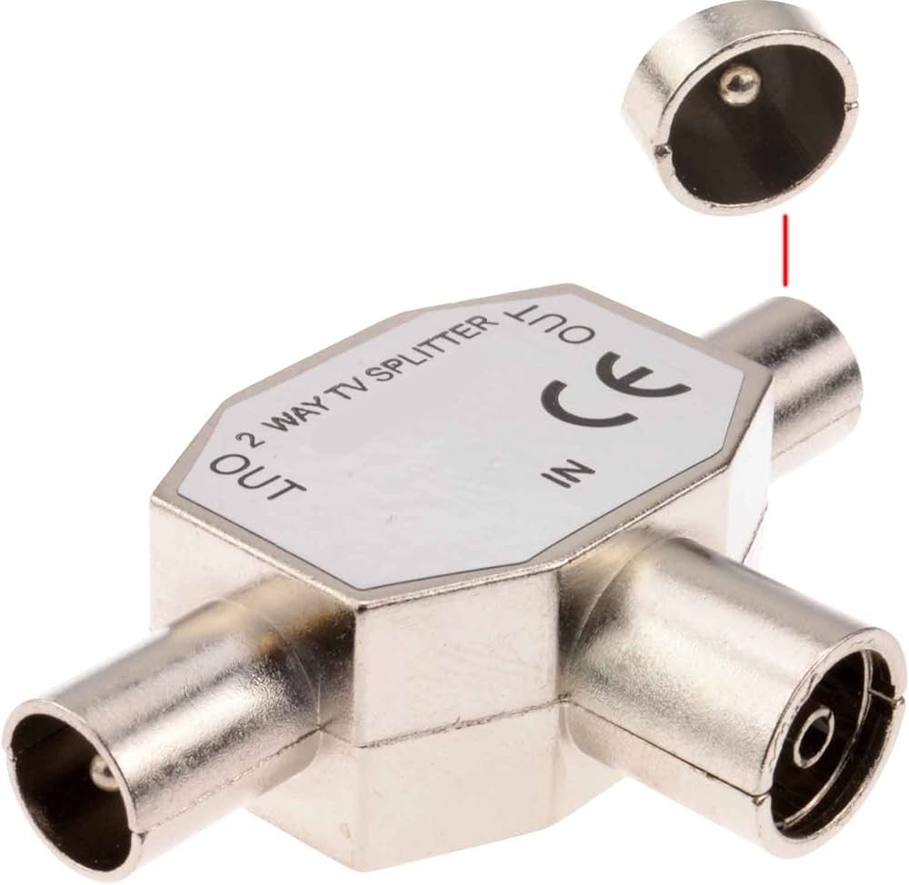 T-SPLIT-FMM.jpg 2WAY METAL ANTENA SPLITTER FEM-2MALE - Image 1