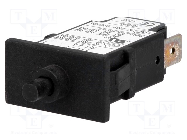 T11-611-6A.jpg Circuit breaker 6A 240VAC 48VDC - Image 1