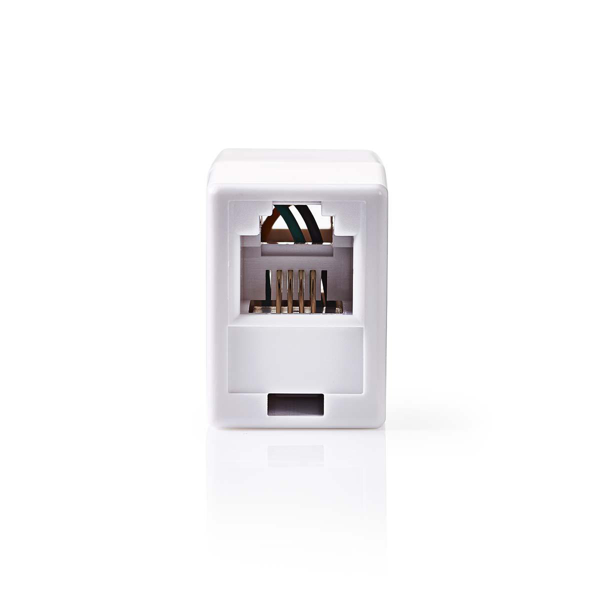 TCGP90920WT.jpg Telecom Coupler RJ11 Female - RJ11 Female White - Image 1