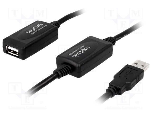 UA0146.jpg Repeater USB USB 1.1,USB 2.0 USB A socket, USB A plug 20m - Image 1