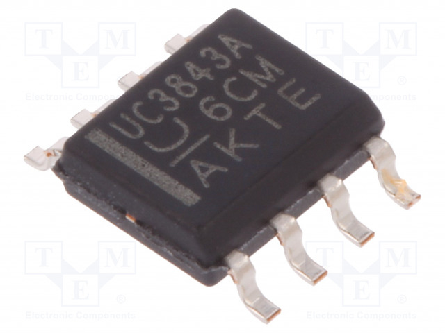 UC3843AD8.jpg UC3843AD8 SMD PMIC PWM controller 1A SO8 - Image 1