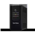 CyberPower UT800EG-UK Line-Interactive UPS 800 VA / 400 W, 3 UK Sockets, AVR