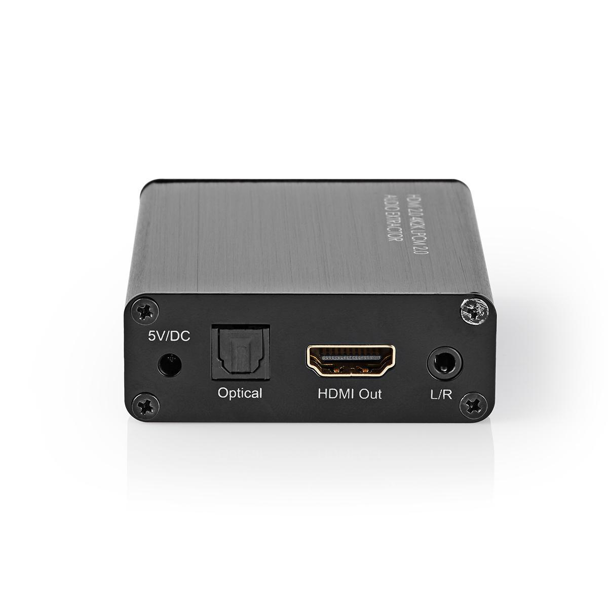 VEXT3470AT.jpg HDMI Audio Extractor Digital and Stereo - 1x HDMI Input 1x HDMI Output + TosLink + 3.5 - Image 1