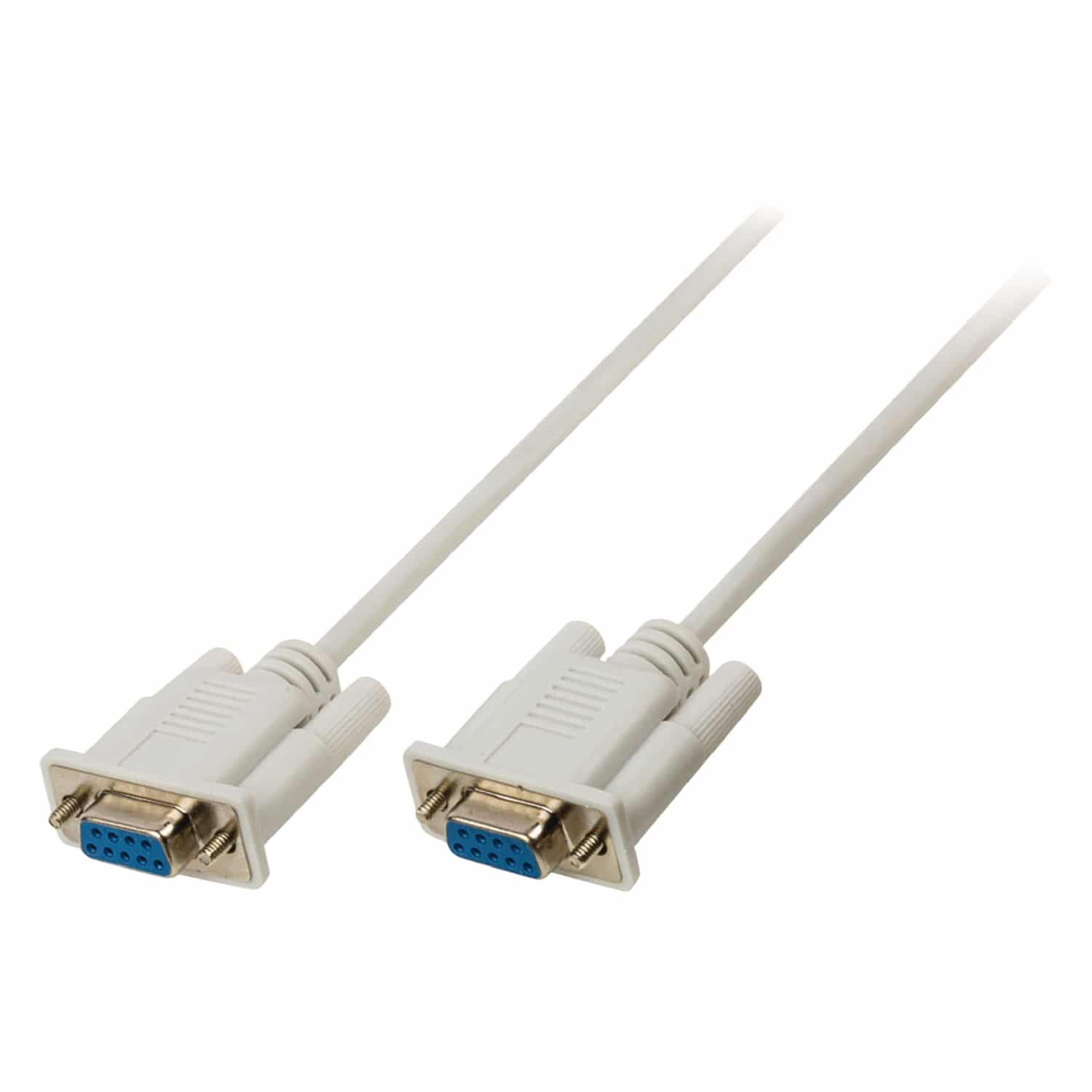 VLCP52050I30.jpg Serial Cable D-SUB 9-Pin Female - D-SUB 9-Pin Female 3.00 m Ivory - Image 1