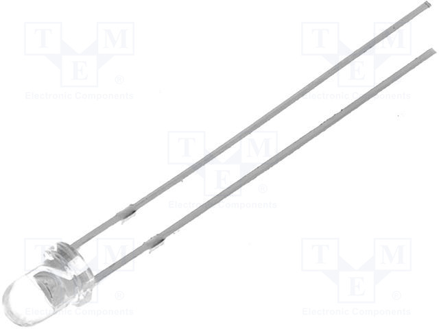 WW03A3SWQX2.jpg LED 3mm white x2pcs - Image 1