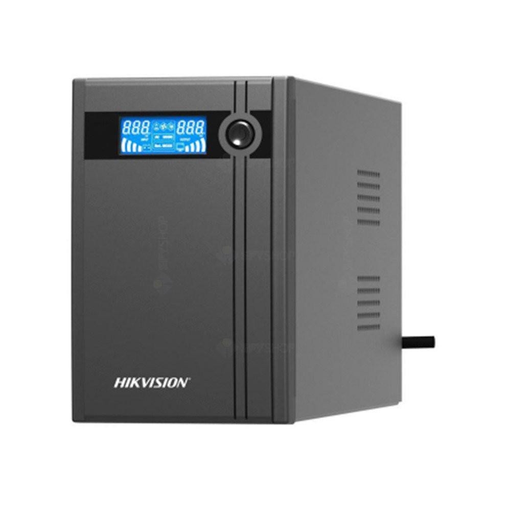 DS-UPS2000.jpg Hikvision DS-UPS2000/GER Line-Interactive UPS 2000 VA / 1200 W, 4 Schuko, LCD, USB - Image 1