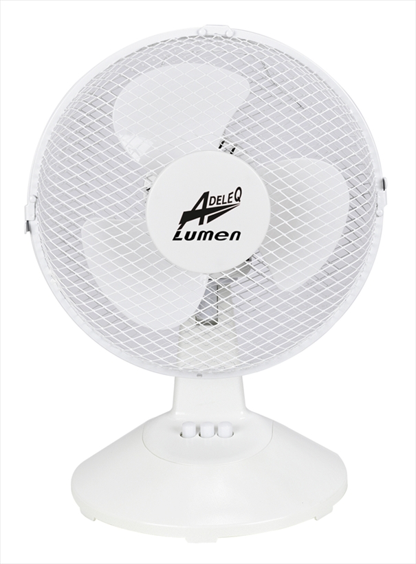 AQ-18-3.jpg TABLE FAN 23CM 25W 2 SPEEDS WHITE - Image 1