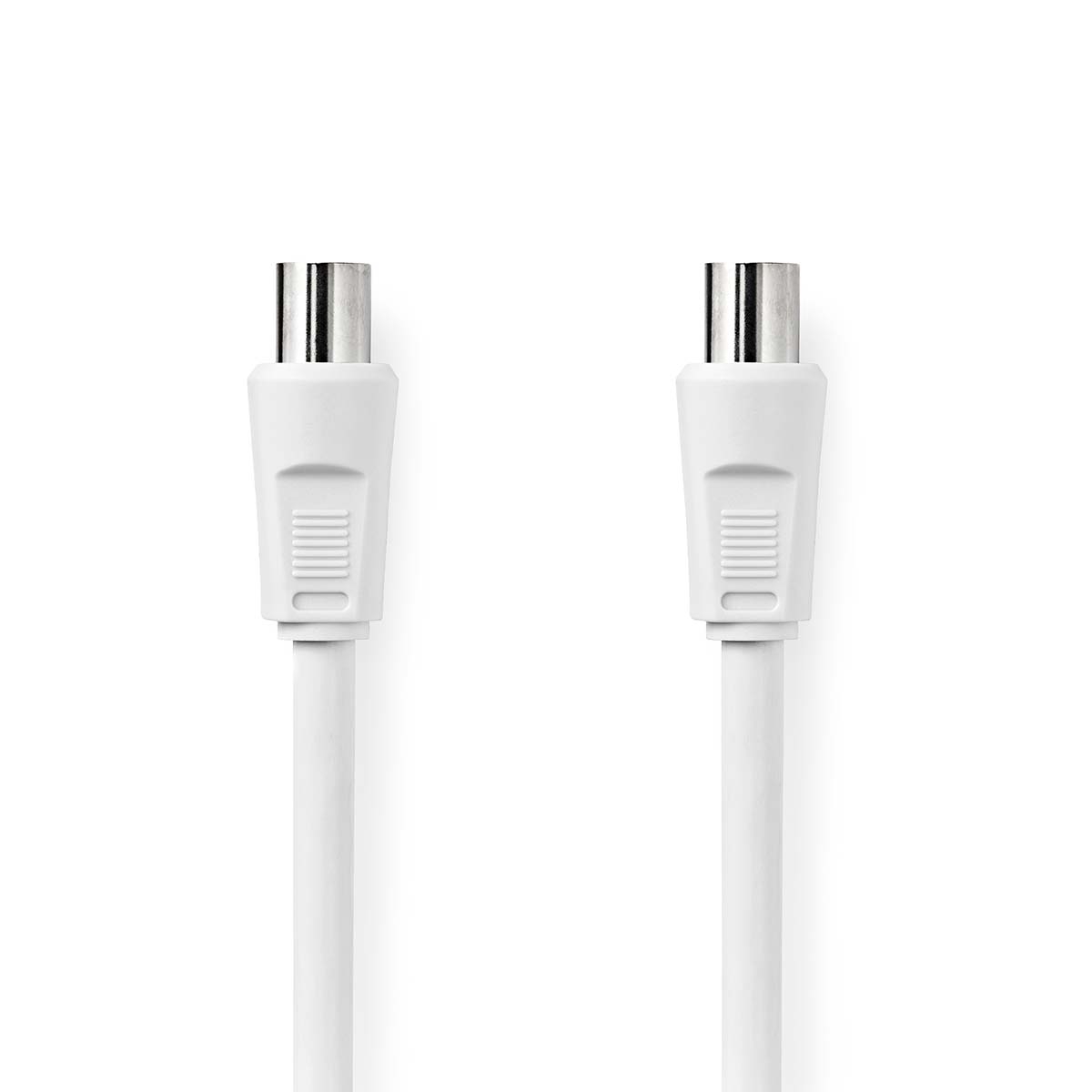 CSGB40000WT15.jpg Coax Cable | IEC Coax Male | IEC Coax Female Nickel Plated 90 dB 75 Ohm Double Shielded 1.50m - Image 1