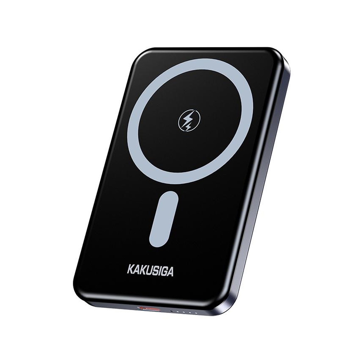 KSC-1267-BLACK.jpg POWER BANK 5000mAh 22.5W TYPE-C OUTPUTS - Image 1