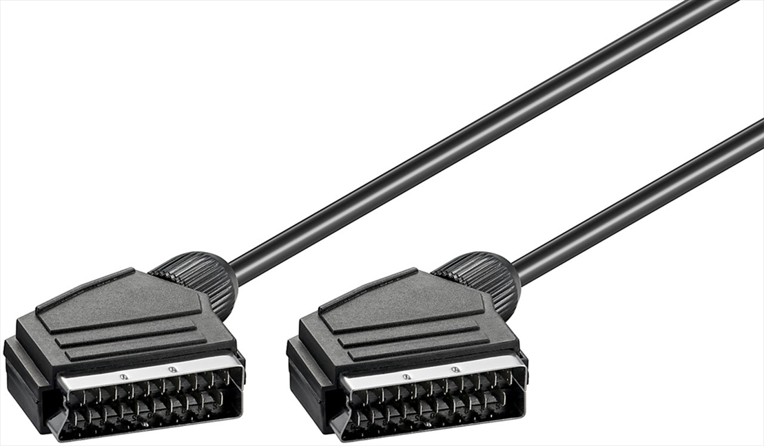 11703.jpg Scart Cable SCART male 21-pin- SCART male 21-pin 2m - Image 1