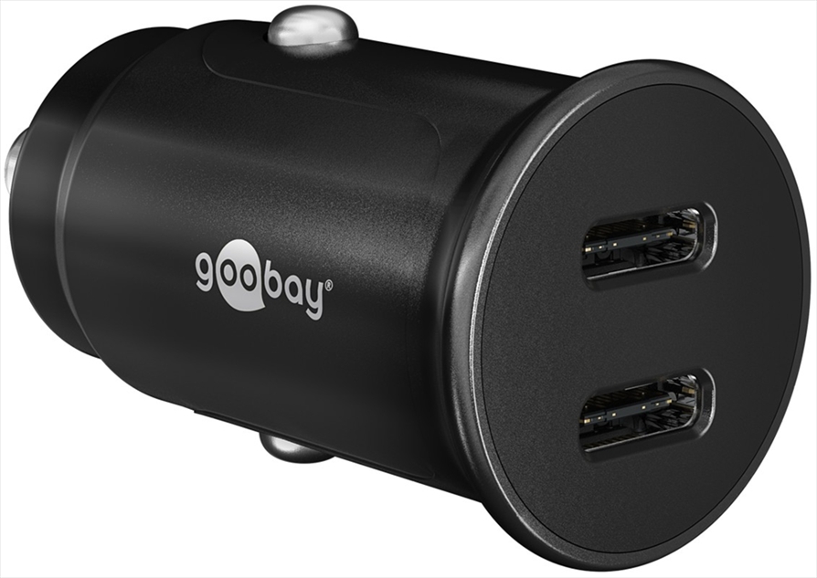 59705.jpg 30 W Power Delivery Dual-USB-C PD Auto Fast Charger - Image 1