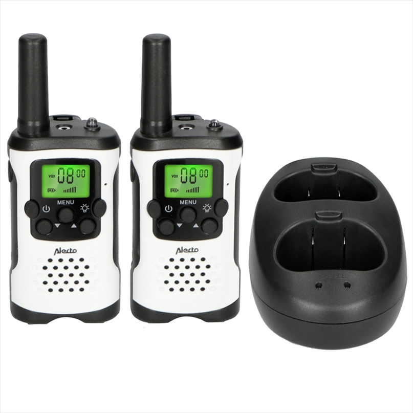 FR175BW.jpg WALKIE-TALKIE SET 2 HANDSETS UP TO 7 KM FREQUENCY CHANNELS: 8 PTT / VOX 24H STANDBY - Image 1