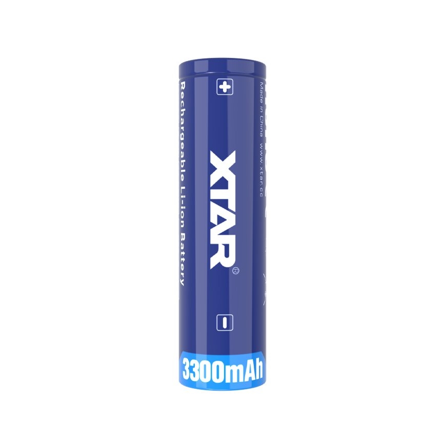 XTAR18650-3300.jpg 18650-3300mA REACHARGEABLE BATTERY - Image 1